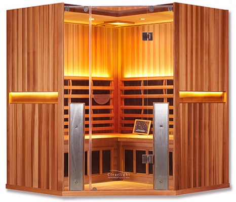 Clearlight Premier IS-C Corner Sauna