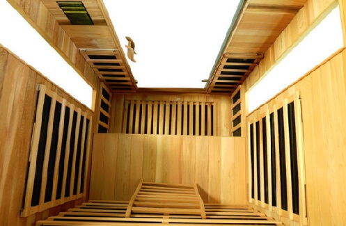 VItal Health Saunas 2 person overhead