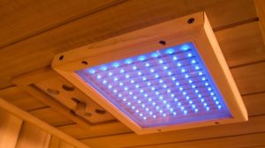 Jacuzzi Clearlight Chromotherapy lights in Infrared Sauna