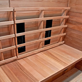 Ceramic Heaters in an Infrared Sauna